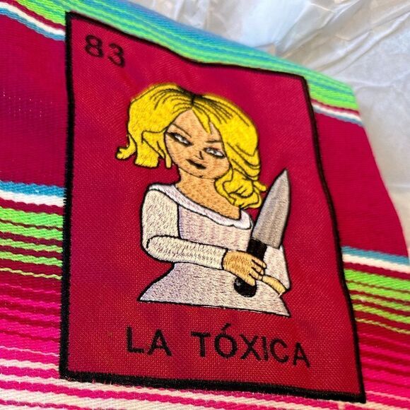 Kitchen Apron LA TÓXICA color amazing for Woman TO BE A CHEFS - Picture 3 of 16